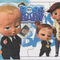 پازل چوبی-BabyBoss-بچه رئیس(پشت وایت بردی)